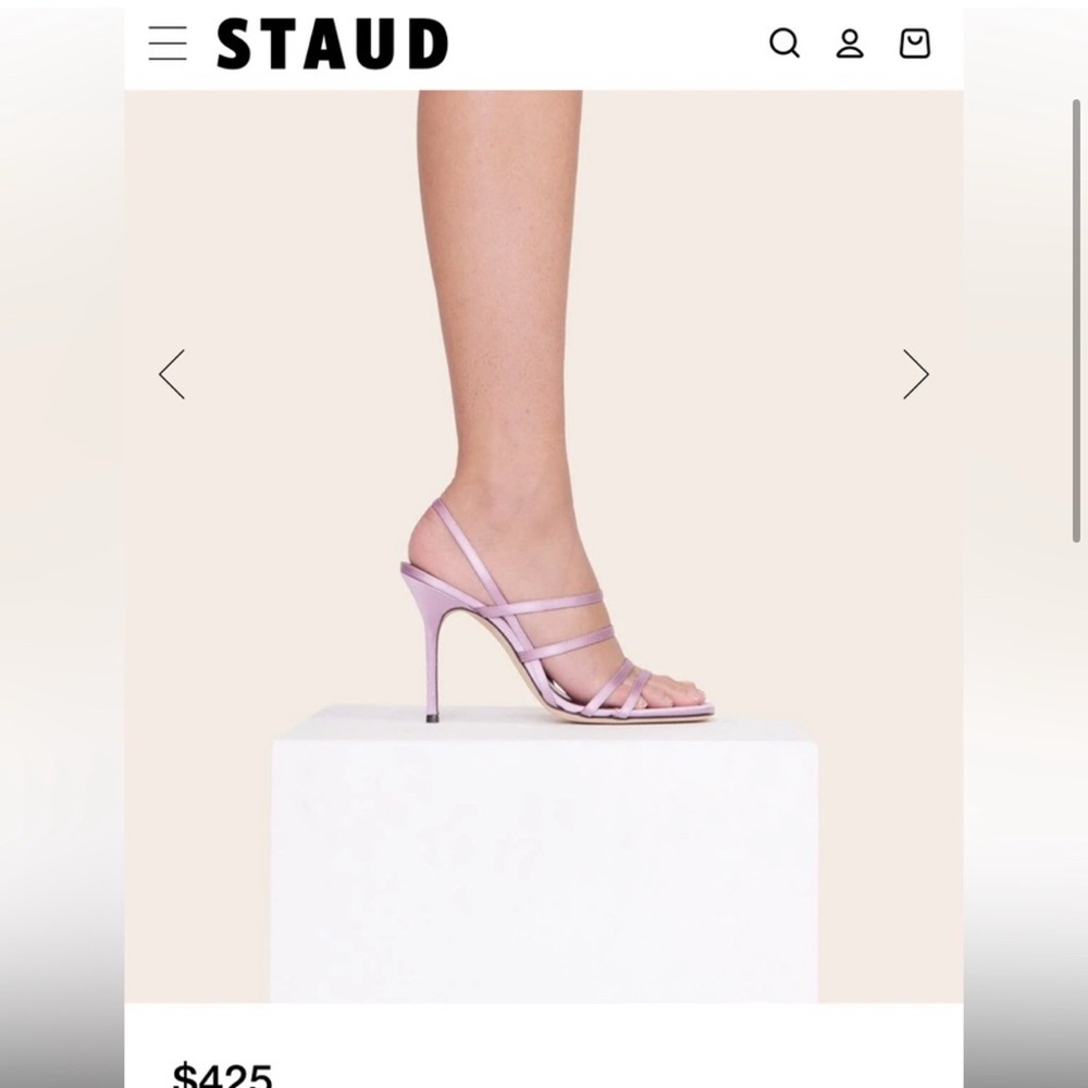 STAUD Woman Sandals Lilac